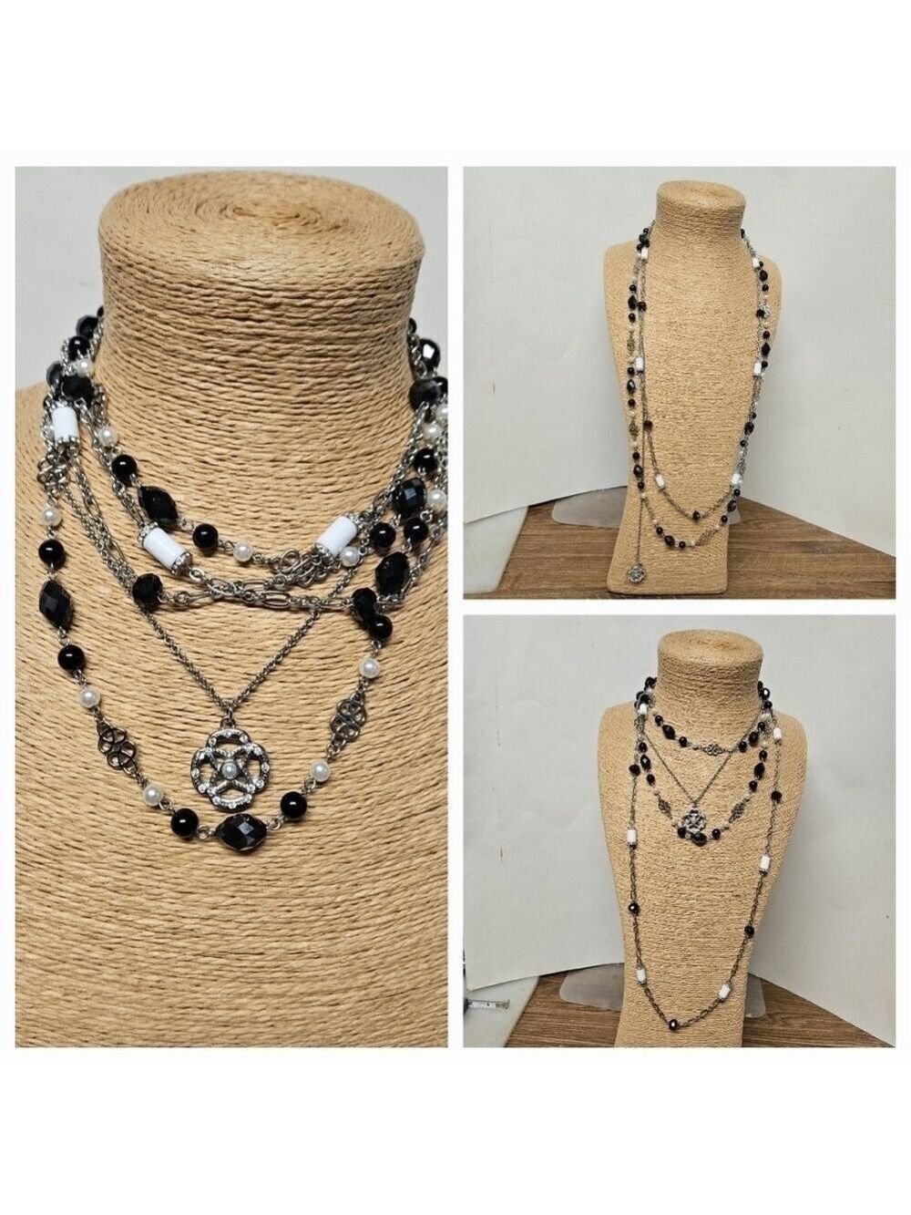 Lia Sophia "My Girls" Multi-style 3-in-1 Necklace